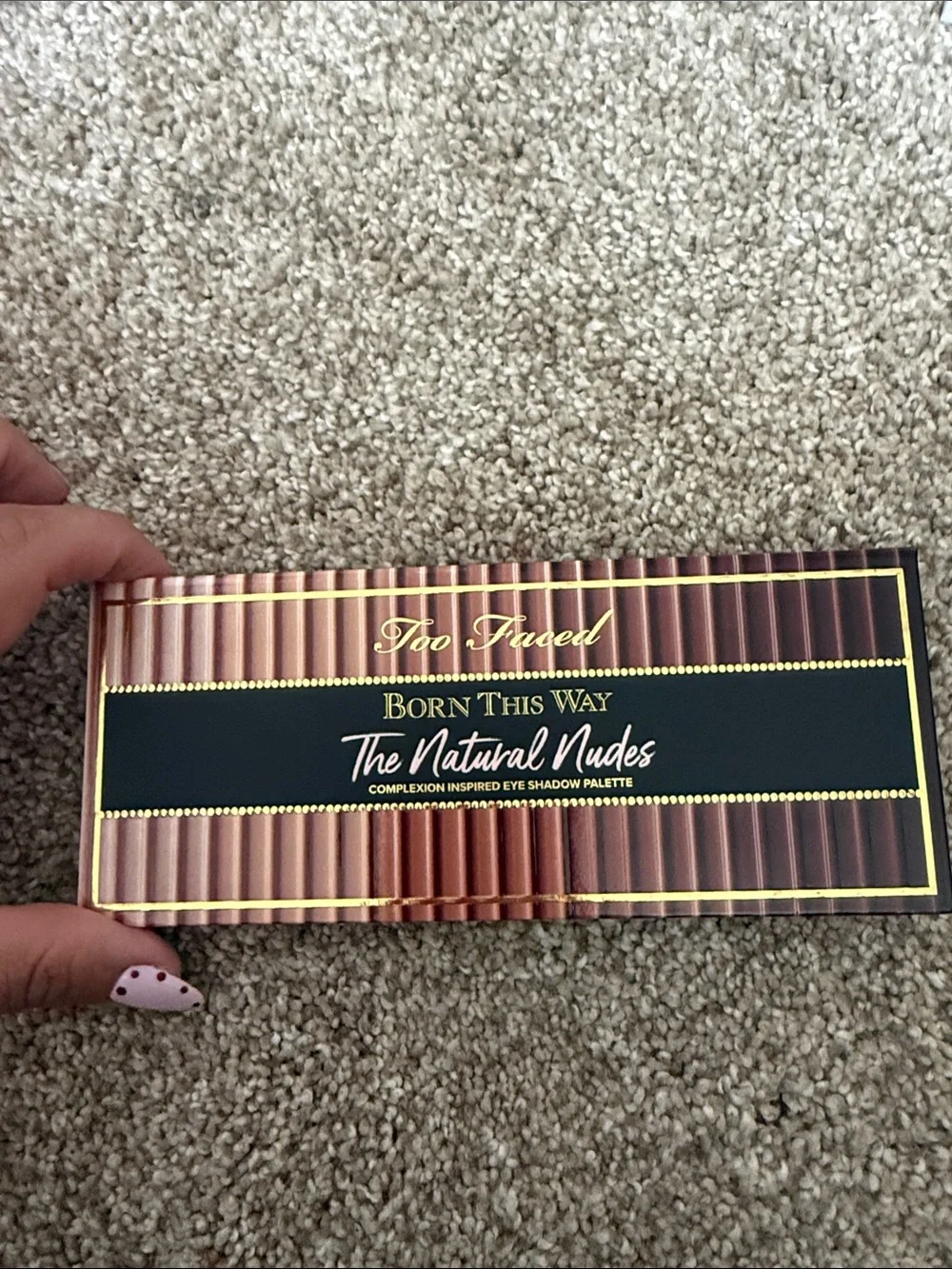 Too Faced The Natural Nudes Eyeshadow Palette - Rose, Gold, Brown